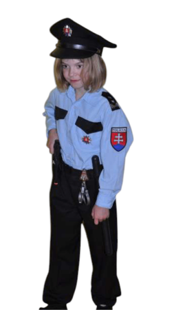 Policajtka modrá